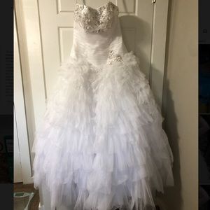 Strapless Cotillion/wedding dress